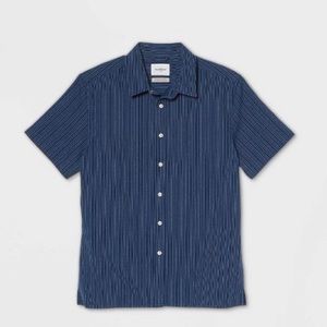 Goodfellow Printed Standard Fit Short Sleeve Shirt